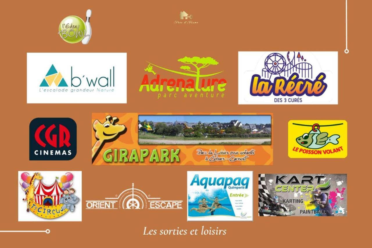 Le Tiguidou, Cosy, Lumineux, 2-6 Pers, Plage 300M Moelan-sur-Mer Exterior photo